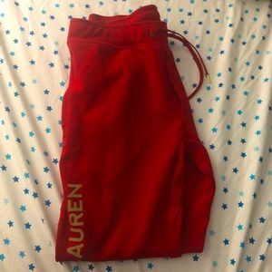 Polo Ralph Lauren joggers Red/Gold